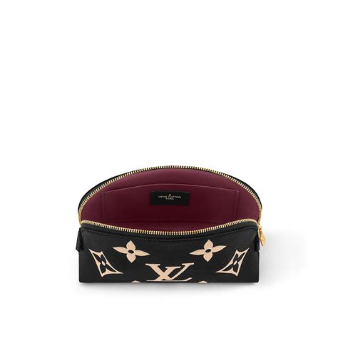 Cosmetic Pouch PM Monogram Empreinte Leather 